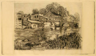 Houses near Stream