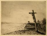 Crucifix Overlooking Lake