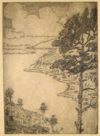 Lake (George?) and Trees
