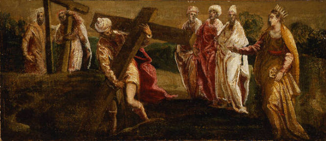 Jacopo Tintoretto (Italian, 1519 – 1594), The Discovery of the True Cross, ca. 1560-1570, Oil o…