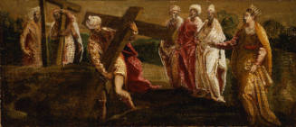 Jacopo Tintoretto (Italian, 1519 – 1594), The Discovery of the True Cross, ca. 1560-1570, Oil o…