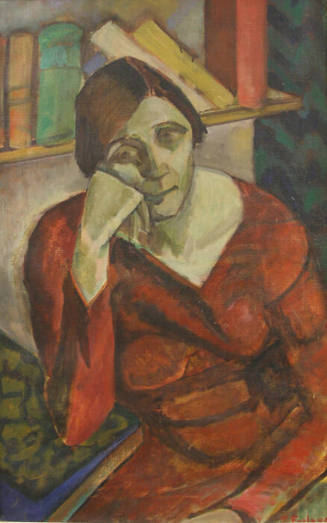 Thomas Furlong (American, 1886-1952), Portrait of Wilhemina Weber Furlong, 1920, oil on canvas,…