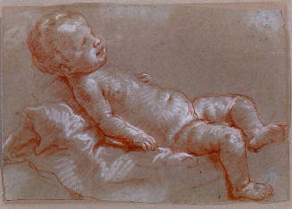 Giovanni Battista Tiepolo, Italian (1696-1770), The Christ Child, ca. 1767-1769, chalk on paper…