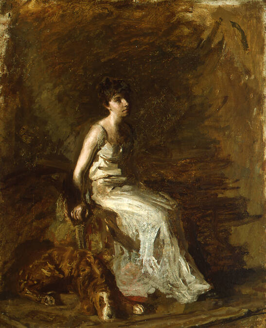Thomas Eakins (American 1844-1916), In the Studio, 1884, oil on canvas, 22 1/8 x 18 1/16 in., T…