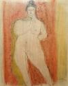 Untitled (Standing female nude)