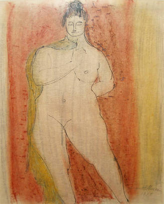 Untitled (Standing female nude)