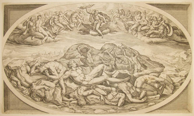 Apotheosis of the Mythological Gods (Fall of the Giants)