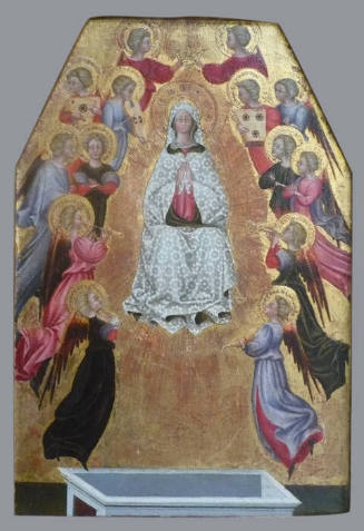 Pellegrino di Mariano (Italian, born 1442),  Assumption of the Virgin Mary, ca. 1475, tempera a…