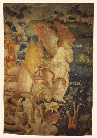 Maker Unknown, French, The Triumph of Eternity (Faith), late 15th-early 16th Century
Wool, 120…