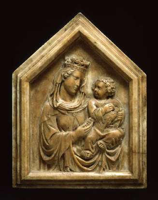 Tino di Camaino, (Italian, ca. 1285-1337), "Mary as Queen of Heaven with the Christ Child," ca.…