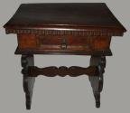 Italian Baroque Walnut Small Side Table