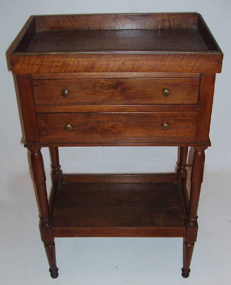 Directoire Walnut Tricoteuse (Sewing Table)