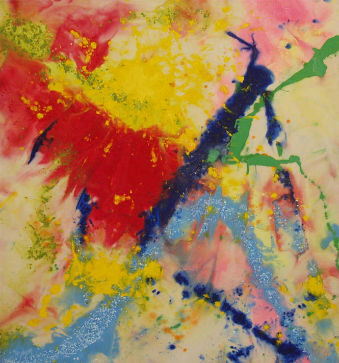 Sam Gilliam, American, 1933-2022, "Asking", 1972, acrylic on canvas, 81 x 75 in (205.7 x 190.5 …