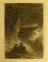 Untitled (Shipwrecked figures, Plate from Vol. 2 of Calame's 'Essais de gravure a l'eau forte')