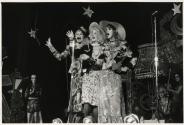 Transvestites singing on stage, New York City