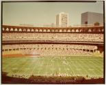 Busch Stadium, St. Louis and the Arch