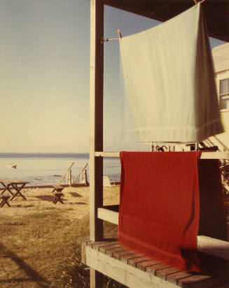 Joel Meyerowitz, American, b. 1938, Bay Sky Porch, Provincetown, 1986, vIntage chromogenic cont…