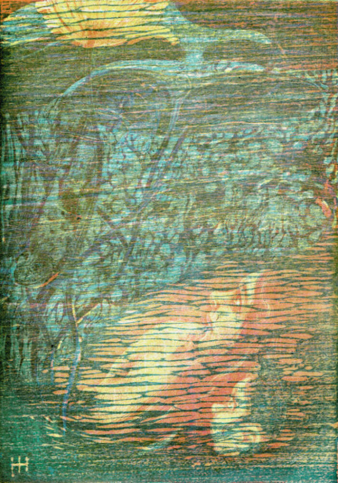 Nymphe Effrayée (Frightened Nymph)