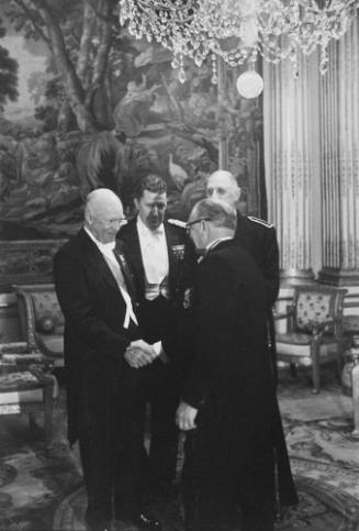Henri Cartier-Bresson, French, 1908 - 2004, Presidents Dwight D. Eisenhower and Charles de Gaul…