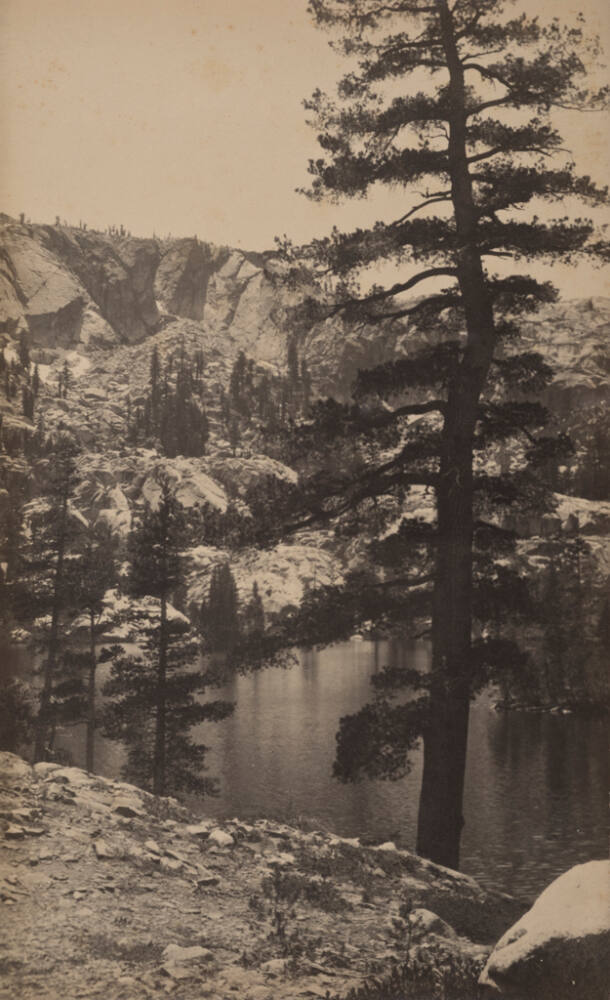 William E. Dassonville, American, 1879-1957, High Sierras Lake, ca. 1930, gelatin silver print,…