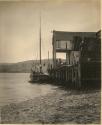 Fishing shack at waterfront, SF, Califronia