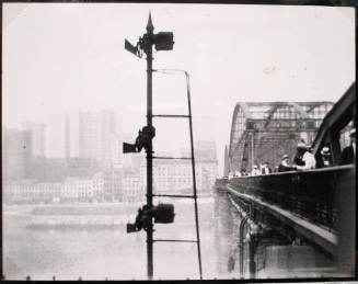 Bridge and Train Signal, Pittsburgh