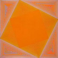 Richard Anuszkiewicz, American, born 1930, Tilted Square, 1967, Liquitex® on panel,  36 × 36 in…