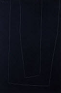 Robert Motherwell, American, 1915-1991, "Alberta Suite #1," 1971, oil on canvas,  35 3/4 × 29 3…