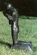 George Minne, (Belgian, 1866-1941) L’agenouille a la Coquille, 1924, bronze, 27 1/8 x 15 x 11 i…