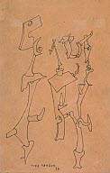 Yves Tanguy (French, 1900-1955), Sans titre, ca. 1936, graphite on paper, 10 x 6 1/2 in., The H…