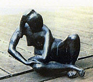 Oronzio Maldarelli, (American, b, Italy, 1892-1963) Study for Bianca No.2, 1950-1952, bronze, 9…