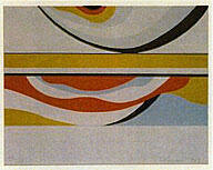 Peter Chinni (American, b. 1928), Untitled, 1969, lithograph in colors, 5 x 6 5/8in., The Hyde …
