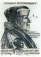 Hieronymus Hopfer (German, 1500-1550),
Erasmus Roterodamus, ca. 1525, Etching, 9 x 6 1/2 in., …