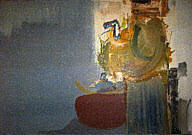 Arthur May (American, d. 2018) Untitled, 1959, oil on canvas, 45 1/8 x 65 1/2 in., The Hyde Col…