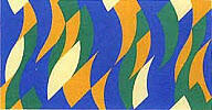 Bridget Riley, British (b. 1931), "Frieze," 2000, color lithograph, 12 x 22 1/2 in., The Hyde C…