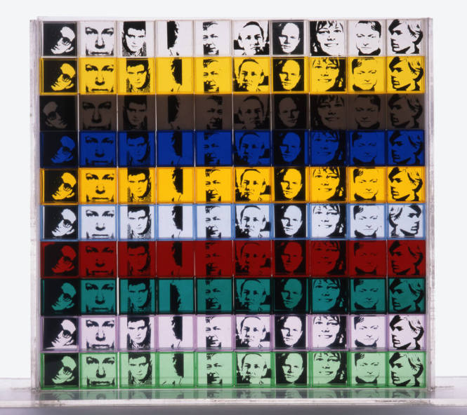 Andy Warhol (American, 1928-1987), Portraits of the Artists (F. & S. 17), 1967, silk screen on …