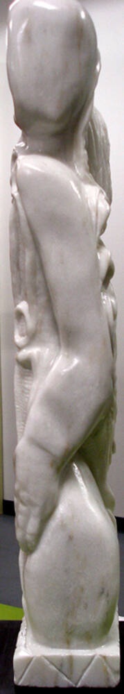 Susan Stromberg (Canadian, b. 1945) Adirondack Nature, 2014, marble, Greek marble, 36 x 10 x 9 …