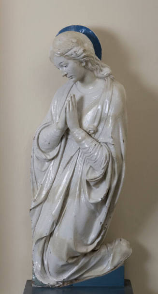 Andrea della Robbia (Italian, 1435 - 1525 or 1528), Virgin Mary (Mary Annunciate), ca. 1480, gl…