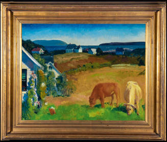 George Bellows (American, 1882-1925) Freeman Young's Place, (Matinicus Island, Maine), 1916, oi…