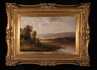 Thomas Bailey Griffin (American, 1858 - 1918), Lake George, undated, oil on canvas, 17 × 22 in.…