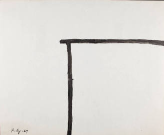Philip Guston (American, 1913-1980), Title Unknown, 1967, ink brushed on paper, 14 x 17 in., Th…