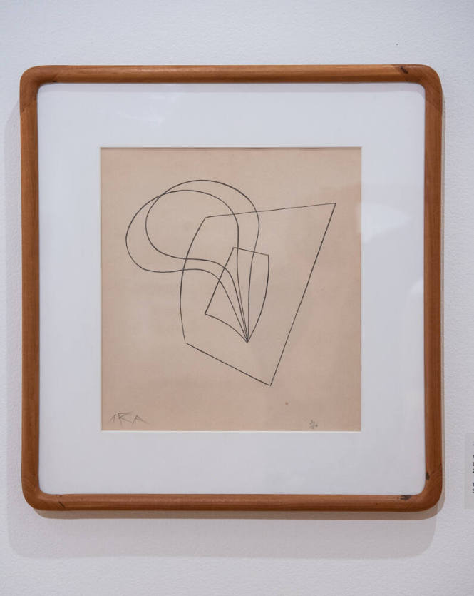 Jean (Hans) Arp (French, 1886-1966), Vegetal—Architectural (Pflanzlich-- Architektonisch), 1959…