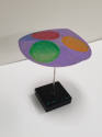 George Rickey (American, 1907 – 2002), Chromatic Kinetic Sculpture XI, 2000, Polychromed stainl…