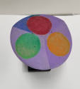 George Rickey (American, 1907 – 2002), Chromatic Kinetic Sculpture XI, 2000, Polychromed stainl…