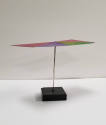 George Rickey (American, 1907 – 2002), Kinetic Sculpture X, 2000, Polychromed stainless steel a…