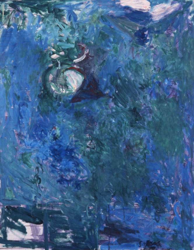 MIlton Resnick, American (b. Russia), 1917-2004, Composition, 1959, oil on canvas, 50 x 39 in.,…