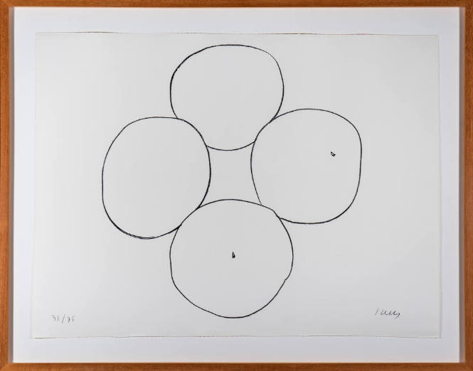 Ellsworth Kelly (American, 1923 – 2015), Oranges (Axsom 33), 1965-1966, Lithograph on Rives BFK…