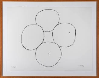Ellsworth Kelly (American, 1923 – 2015), Oranges (Axsom 33), 1965-1966, Lithograph on Rives BFK…