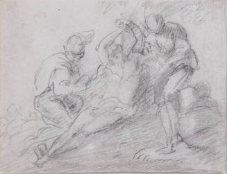 Artist Unknown, Spanish, Dead Christ, ca. 1500-1750, graphite on paper, 4 1/2 × 6 in., The Hyde…