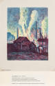 Maximilien Luce (French, 1858-1941), Hochöfen (Blast Furnace), ca. 1898, Color lithograph, 13 1…